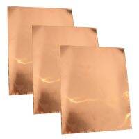 3 Pieces Copper Foil Tape Single-sided Conductive Sheets EMI Shield Sheet Stringed Instruments 30 x 22.5cm