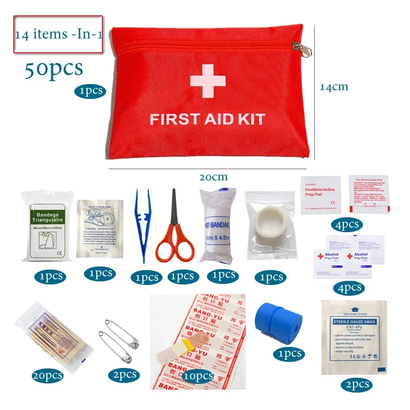 Outdoor Waterproof First Aid Kit