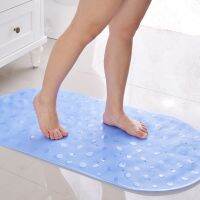 【YP】 Large cobblestone bathroom non-slip mat pvc odorless with suction cup floor toilet