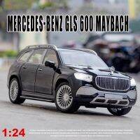 หรูหรา1:24โมเดลรถอัลลอย Mercedes-Benz Gls 600 Maybach ขนาดเล็ก Diecast โลหะยานพาหนะคอลเลกชันแสดงของขวัญสำหรับเด็ก