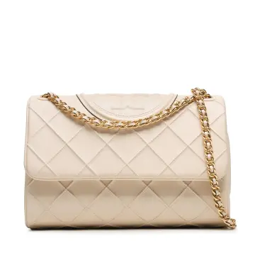 TORY BURCH: shoulder bag for woman - Cream  Tory Burch shoulder bag 143248  online at