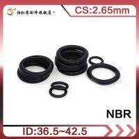 Nitrile Rubber O-Ring 20PCS/lot Black NBR Sealing CS2.65mm ID36.5/37.5/38.7/40/41.2/42.5mm O-Ring Seal Gasket Ring Gas Stove Parts Accessories