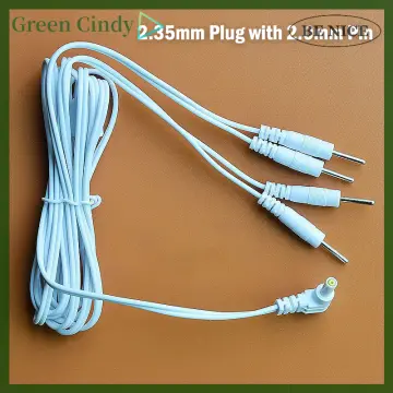 Electrotherapy Electrode Lead Electric Shock Wires Cable For