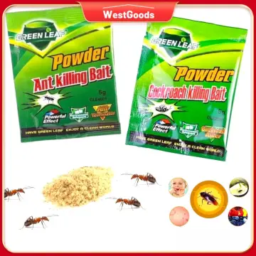 ORIGINAL] GREEN LEAF Powder Cockroach And Ant Killing Bait 5g