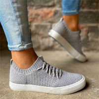 Women Lace-up Sneakers Female Mesh Breathable Vulcanized Ladies Summer Casual Comfort Sport Shoes Fashion Footwear Big Size