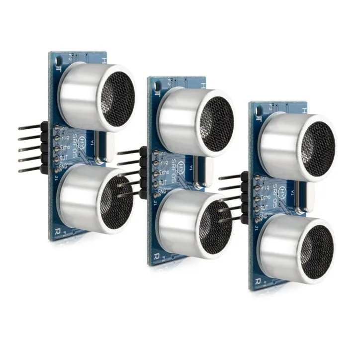 Generic 3 Pcs HC-SR04 Ultrasonic Module Distance Measuring Transducer ...