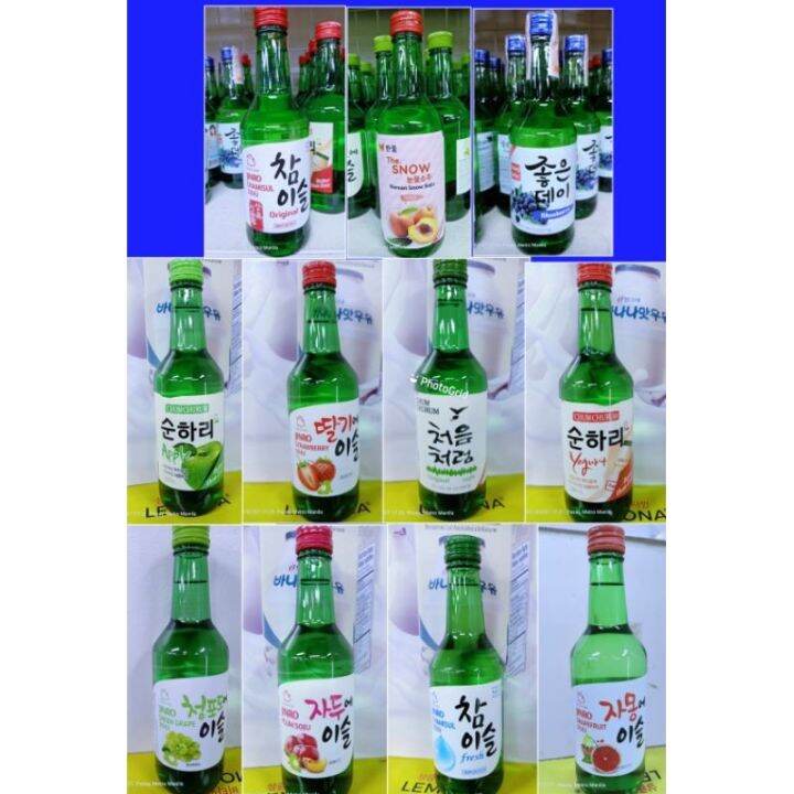 Korean Soju 360ml..... | Lazada PH