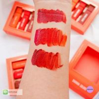 เซทลิป sivanna​ ​luxury long lasting liquid lipstick hf:6027