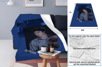 2023 blanket- NBBZ Kpop BTS Jin Flannel Throws Blankets Couch Sofa Fuzzy Blanket Multiple styles 29 High quality blankets！