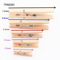 25mm 35mm 45mm 60mm 72mm Log  Wooden Clips  Photo Clips Clothespin Craft Decoration Clips School Office clips Clips Pins Tacks