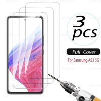 3Pcs Full Cover Tempered Glass Film For Samsung Galaxy A53 5G Safety Screen Protector For Samsung Samsun A 53 53A A53 6.5inch