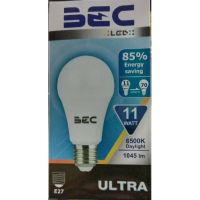 พร้อมส่ง โปรโมชั่น หลอดไฟLED 11W BEC รุ่นULTRA หลอดLED Bulb บีอีซี ขั้วE27 ประหยัดไฟ แสงขาวDAYLIGHT 6500K ส่งทั่วประเทศ หลอด ไฟ หลอดไฟตกแต่ง หลอดไฟบ้าน หลอดไฟพลังแดด