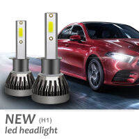 คู่ H1ชุดไฟหน้าแบบ LED 120W 12000LM High Beam Xenon 6000K โคมไฟสีขาว