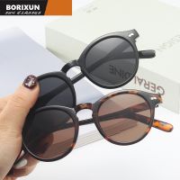 【CC】♣  Round Sunglasses for  Men Brand Designer Glasses Fishing Frame Eyewear Driving UV400 gafas de