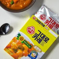 [สินค้าใหม่]ottogi cool curry (mild) แกงกะหรี่เกาหลี เผ็ดน้อย อาหารสำเร็จรูป 오뚜기 그대로 카레 순한맛 200g