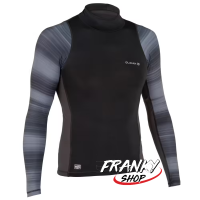 เสื้อโต้คลื่นแขนยาวป้องกันรังสียูวีสำหรับผู้ชาย Mens Surfing Long Sleeve UV Protection Top T-Shirt 500