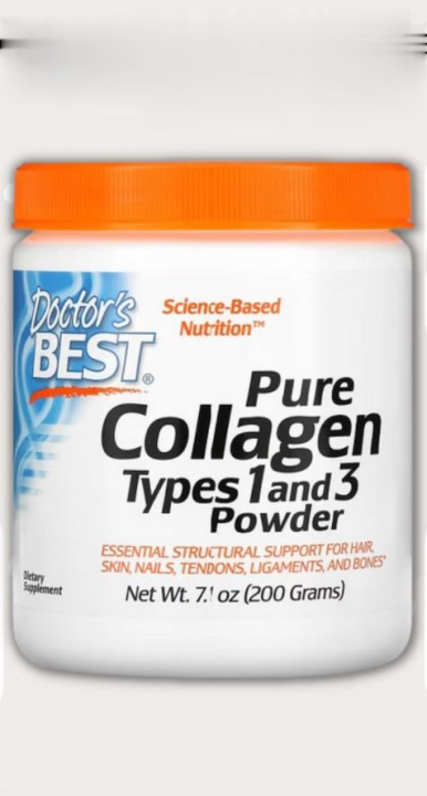 Doctors Best, Pure Collagen Powder Type 1 &amp; 3, 7.1 oz (200 g)