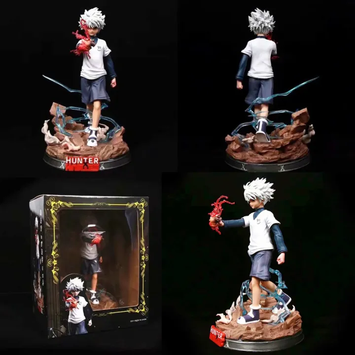 Hunter X Hunter Figure Anime Gon Freecss & Killua Zoldyck Action Figure ...