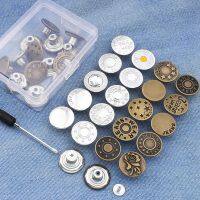 10Pcs Metal Buttons Snaps Screwdriver For Clothes Jeans Retro Free Sewing Adjustable Detachable Reusable Decoration Sewing Tools Haberdashery