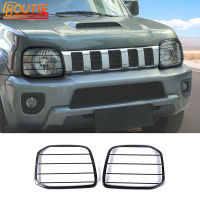 BOUTIE รถยนต์ไฟหน้า Shade ตกแต่งแหวนปกคลุมสำหรับ Suzuki Jimny 2007-2017อุปกรณ์ตกแต่งภายนอก