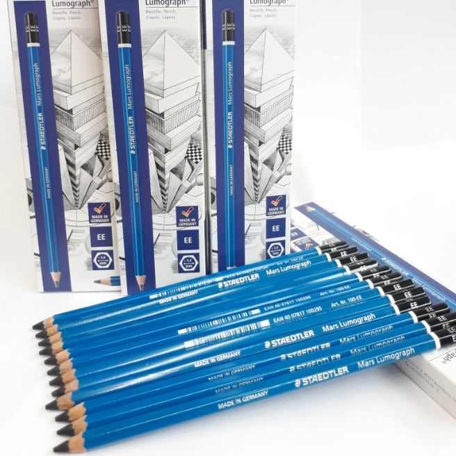 staedtler-ดินสอเขียนแบบ-สเต็ดเลอร์-ใส้ดินสอ-ee-บรรจุ-12-แท่ง