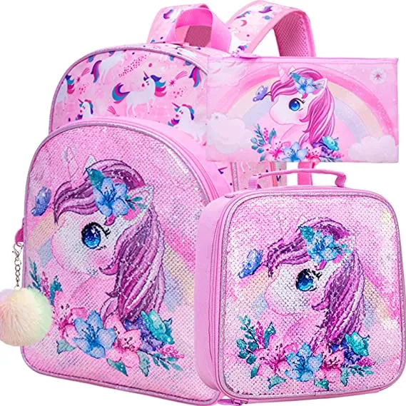 Best qualiity Kids Bookbag and Lunch Box, Preschool Backpacks for