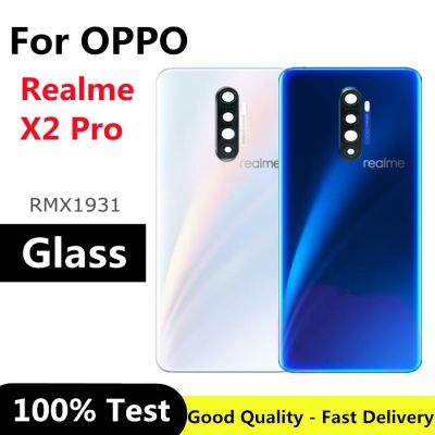 New Glass for Realme X2 Pro Back Cover Housing Door Rear Case For OPPO Realme X2 Pro Battery Cover