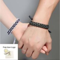 COD SDGREYRTYT gilii fashion lionking little lion bracelet woven holographic reflective couple bracelet with box