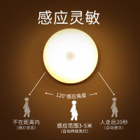Led Cabinet Light With Charging Intelligent Human Body Induction Automatic Voice Control Light Control Wardrobe Aisle Corridor Wireless Self-Adhesive-CHN