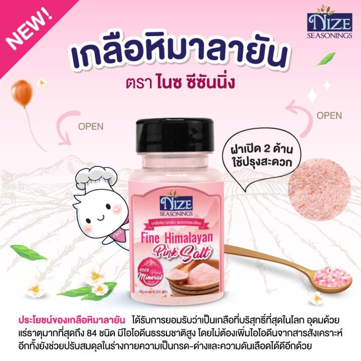 เกลือหิมาลายัน-แบบบดละเอียด-ตรา-nize-เกรดพรีเมี่ยม-pinks