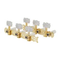 1คู่ Gold Guitar Tuning Pegs Classical Guitar String Tuning Pegs Tuners Machine Heads For Guitar Accessories Guitar Parts