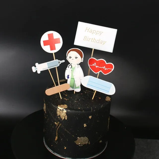 Medical, Nurse, Doctor, Cake Toppers – Tammy's Toppers