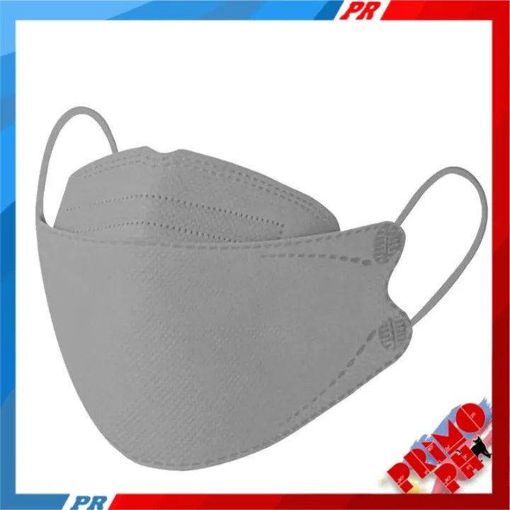 10pcs KF94 Face Mask 4 Layer Nonwoven Protective Filter 3D Korean