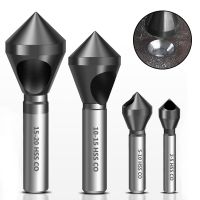 {SAVAGE Hardware Tools} M35โคบอลต์ TiAlN เคลือบ Deburring Chamfer Cutter 90องศา Chamfer Countersink สว่าน2 5/5 10/10 15/15 20มม.