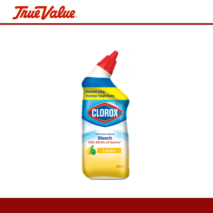 Clorox Toilet Bowl Cleaner With Bleach Lemon 500ml Lazada Ph