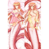 【hot】℡ Anime Miia musume no iru nichijou Dakimakura Hugging Props Double-sided Print Pillowcase Décor