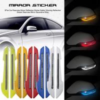 2X Reflective Stickers Warning Strip Tape Traceless Car Sticker Warn on Car Rearview Mirror Exterior Auto Accessories