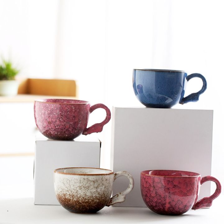 european-style-afternoon-tea-mug-large-capacity-breakfast-milk-coffee-cup-men-and-women-creative-ceramic-kiln-change