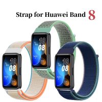 ☸ Nylon Strap for Huawei Band 8 Sport Breathable Adjustable Wristband for Band8 Bracelet correa Huawei Smart Watch Accessories