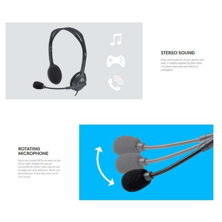 zzooi-logitech-h111-original-music-earphone-stereo-headset-with-microphone-3-5mm-wired-headphones-for-single-plug-dual-plug