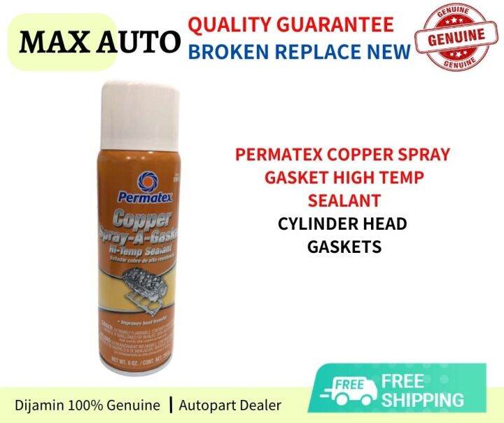 Permatex Copper SprayAGasket High Temp Sealant Lazada