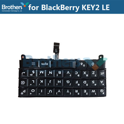 แผ่น Kekunci untuk BlackBerry Keytwo LE Key2 LE ปุ่มแป้นพิมพ์ dengan Butang Rumah สายเคเบิลงอได้ untuk BlackBerry Key2 LE Penggantian Efon Atas
