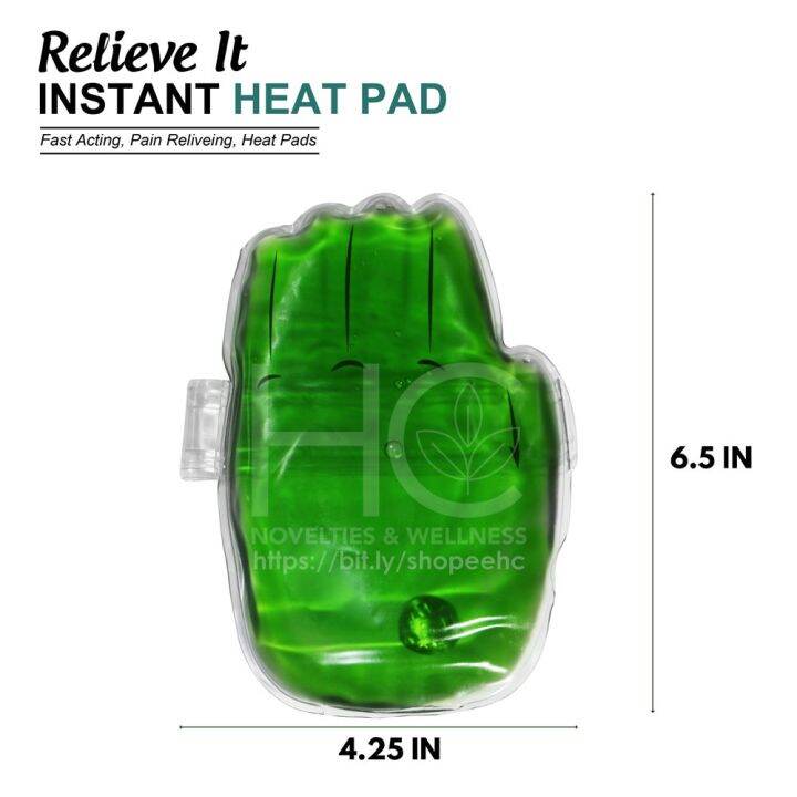Magic Heat Pack Relieve It™ Hand Shape Hot / Cold compress for