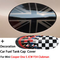 TEH สำหรับ Mini One Cooper S JCW F54คลับแมนที่หุ้มสติกเกอร์ป้องกันฝาปิดถังน้ำมันรถที่มี Hiasan Mobil อุปกรณ์ตกแต่งรถยนต์ S21