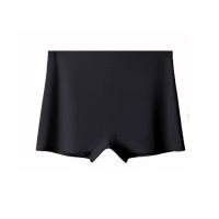 Sinstrong Flarixa Ice Silk Women Summer Safety Short Panties Seamless Anti-glare Ladies Pants Girl Boxer Briefs Breath Female Underwear