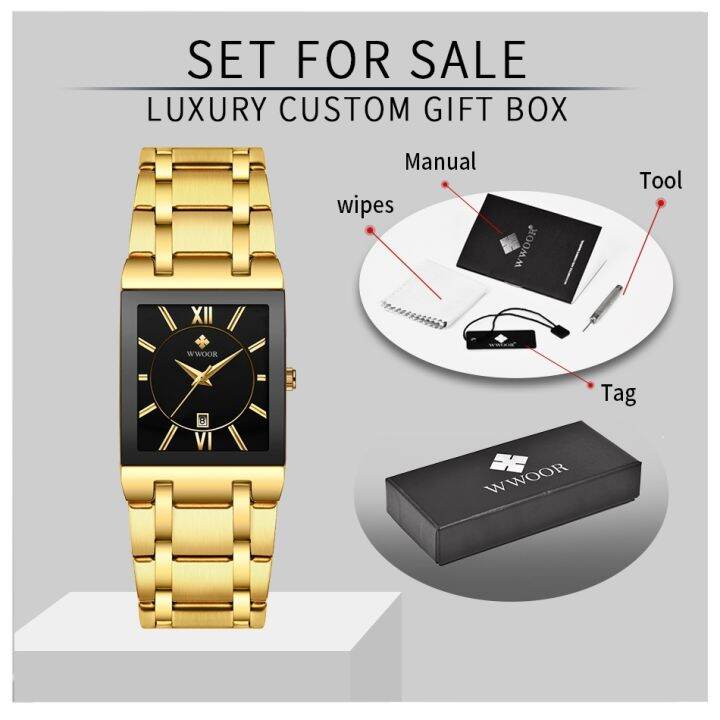 a-decent035-relogio-masculinogoldmen-square-dollgoldenstainless-steelwrist-watch