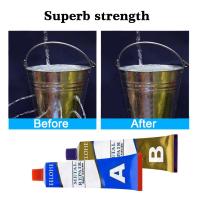 AB Glue Metal Repairing Adhesive Sealant Super Glue Iron Steel Auto Radiator Water Tank Special Leakage Plugging Welding AB Glue Adhesives Tape