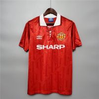 shot goods 1992 1994 Retro Rashford Home Football Jersey Classics Jersey 92/94 Manchester United Retro Jersey xzlai