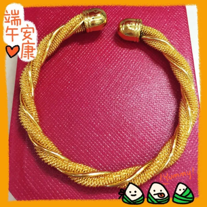 14k Class A Bangkok Gold Bangle Lazada Ph