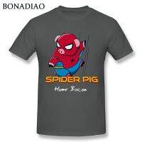 Mens T-shirt O-Neck Custom Printed 100% Cotton Quality Spider Pig Short Sleeve-On T-shirts Casual Clothing Fashion Prin